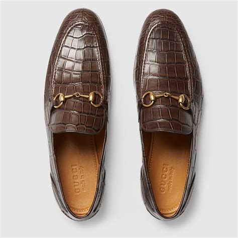 gucci new jordaan loafer|gucci crocodile loafer.